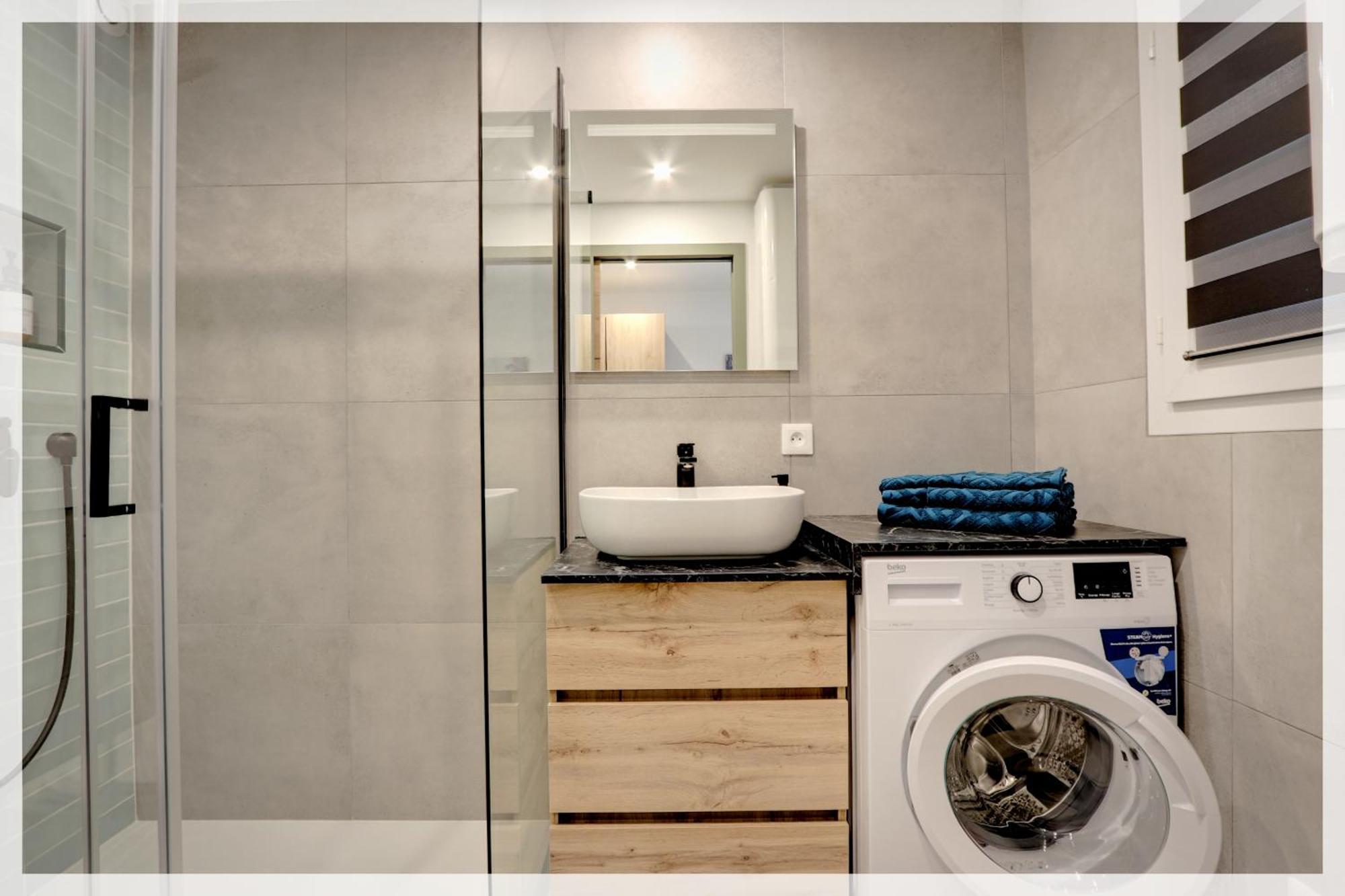 Appartement Cosy Climatise A 100M Des Plages 가신 외부 사진