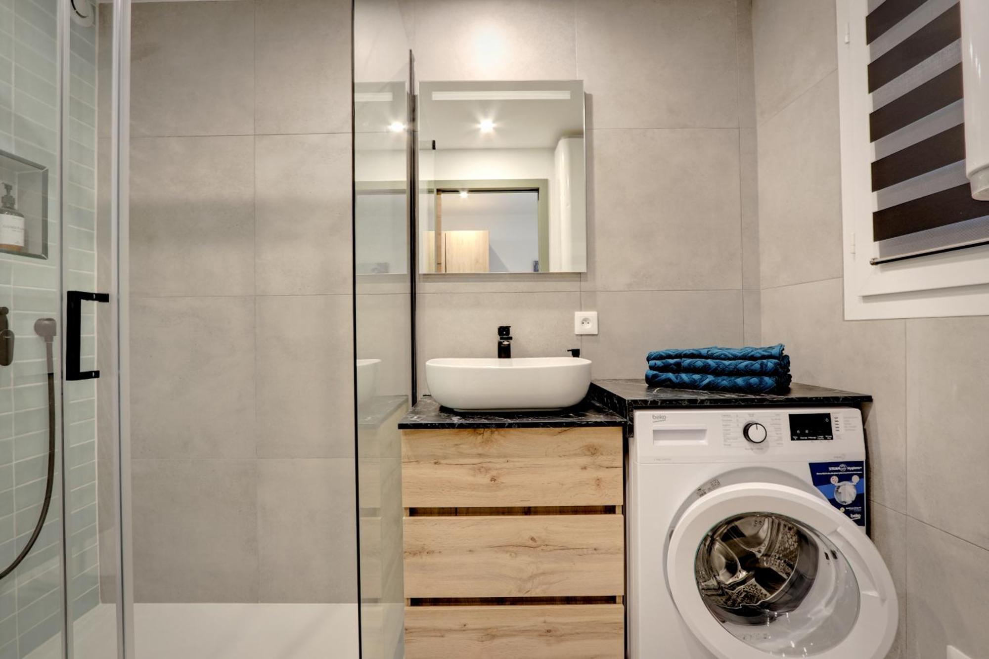 Appartement Cosy Climatise A 100M Des Plages 가신 외부 사진