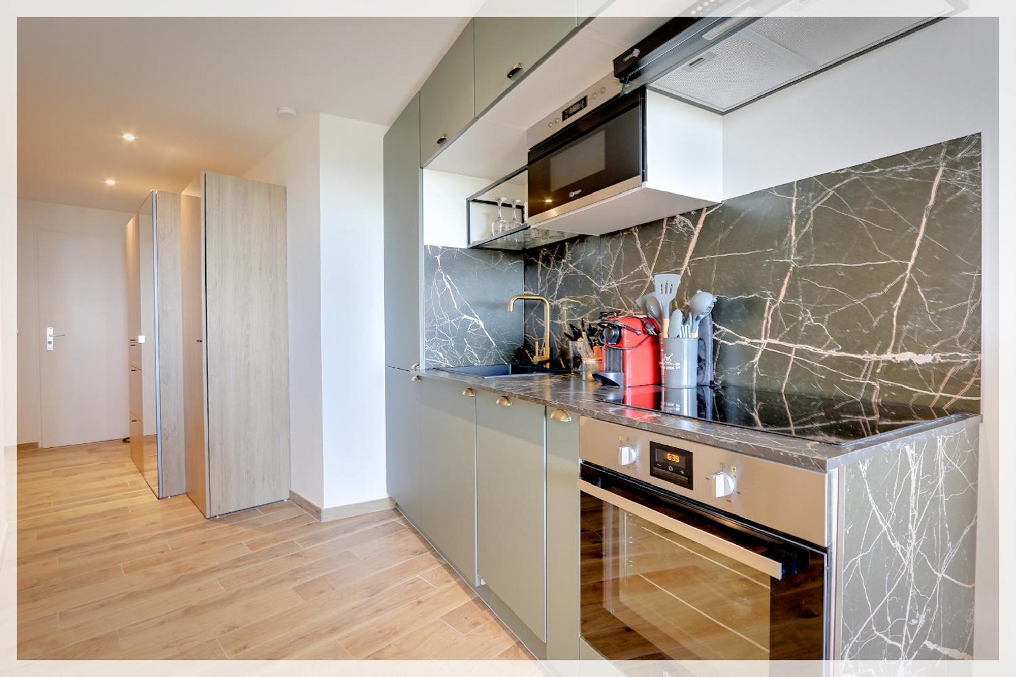 Appartement Cosy Climatise A 100M Des Plages 가신 외부 사진