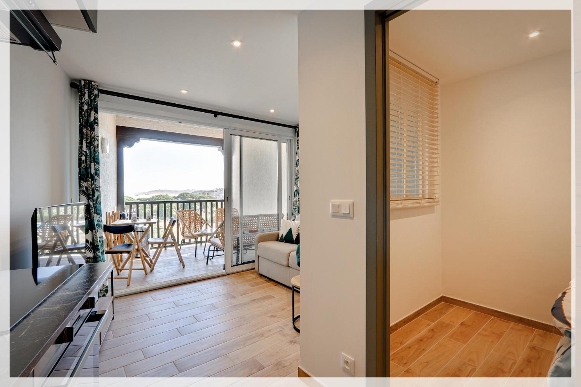 Appartement Cosy Climatise A 100M Des Plages 가신 외부 사진
